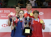 开云体育-泰国羽毛球队完胜印尼羽毛球队，林丹制霸全场